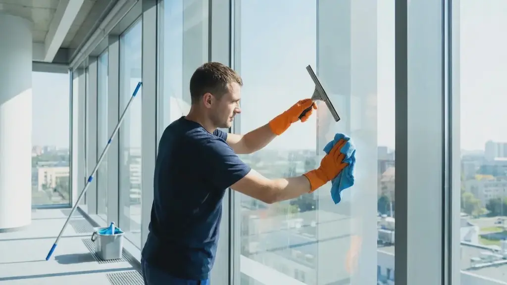 La Technique Secrète des Entreprises de Nettoyage pour des Vitres Impeccables en Deux Fois Moins de Temps